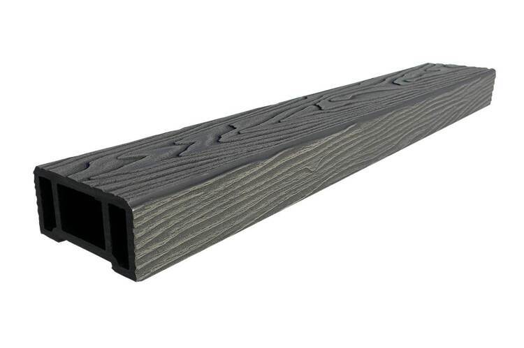 Перила из ДПК Deckart 3000 х 90 х 45 мм Графит
