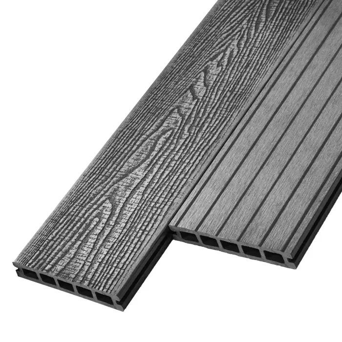 Террасная доска из ДПК Woodvex Expert Antique Графит